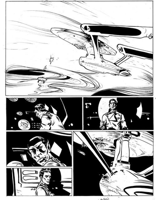 Illustration for article titled Support Artistic Freedom Logically By Bidding On Pope Trek Art